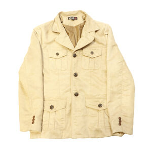 Vintage Schott NYC Tan Suede Jacket Size M